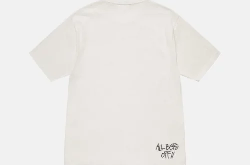 ALL BETS OFF TEE PIGMENT DYED WHITE