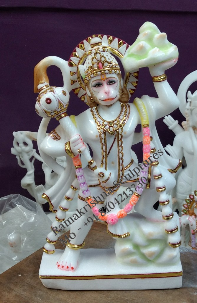 hanuman idol for home marble