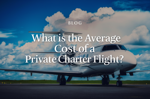 What is the average cost of a private charter flight