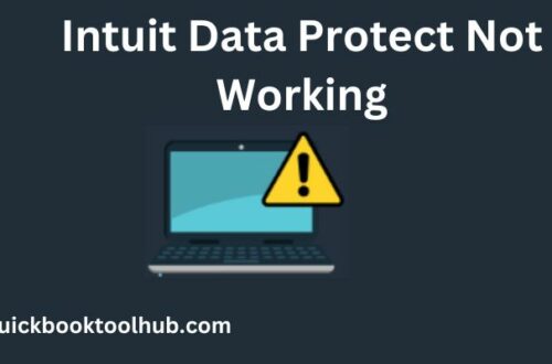 Intuit Data Protect Not Working